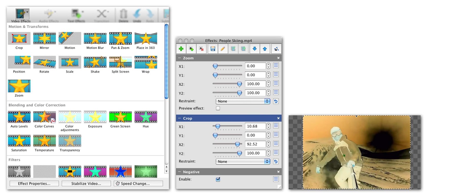 mac software for editing photo negatives